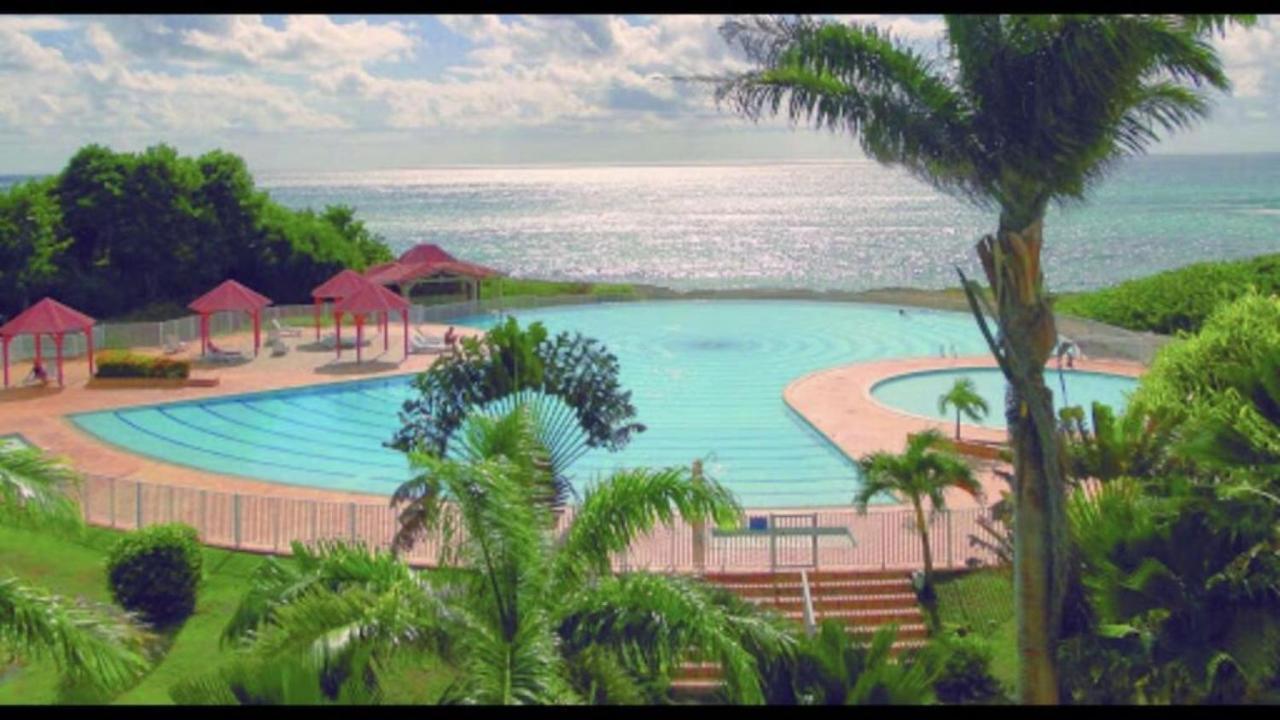 Studio Mojito Vue Mer,Piscine Avec Cuve Eau Et Acces Plage Et Piscine Anse Des Rochers Сен-Франсуа Экстерьер фото